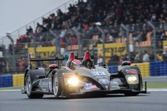 Ryan Briscoe has some work to do in his first tilt at Le Mans