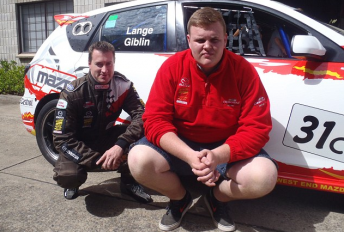 Brock Giblin and co-driver Nick Lange