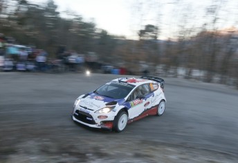Bryan Bouffier leads the Monte Carlo rally after the opening day 