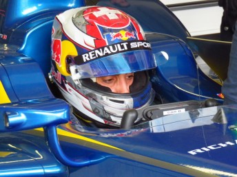 Sebastien Buemi topped the fourth day of FIA Formula E testing