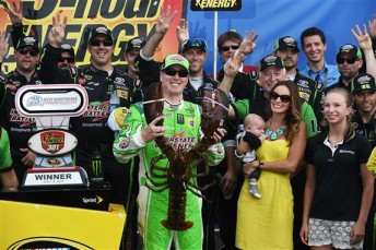 Victory Lane is a familiar place for Kyle Busch  
