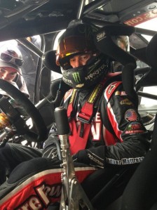Kurt Busch aboard the V8 Supercar