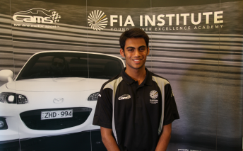 Akhil Rabindra, winner of the FIA Institute Asia-Pacific Selection Event in Sydney