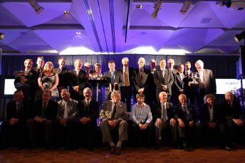 The attending CAMS award winners