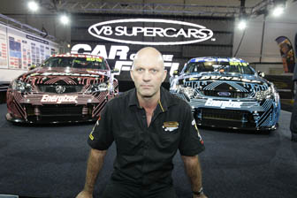 Former V8 Supercars motorsport manager Adam Perry 