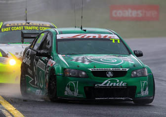 Cameron Waters in his one-off start in a Kelly Racing Commodore VE at Sandown