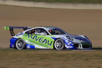 Campbell destroyed the Carrera Cup qualifying lap record