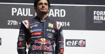 Carlos Sainz jr has all but sealed the FR 3.5 title 
