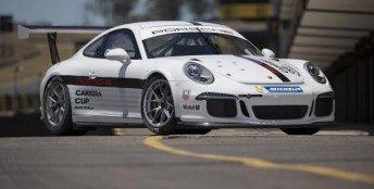Twenty-three of the new Carrera Cup cars will hit the track in Adelaide