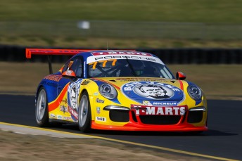 Nick Foster was the pace setter in Carrera Cup practice