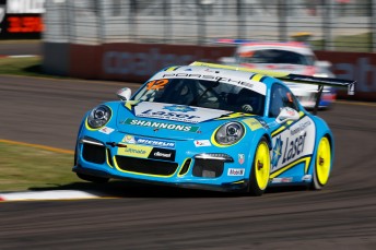 Richards is now tied for the points lead in Carrera Cup