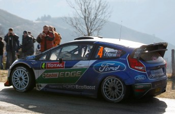 Currently sitting third in the Monte Carlo Rally, Ford