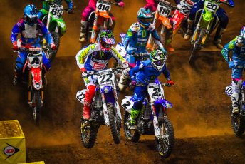 Chad Reed battles with Cooper Webb 
