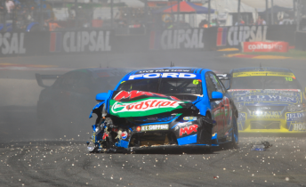 Chaz Mostert was an innocent party in the multi-car crash. pic: Peter Bury