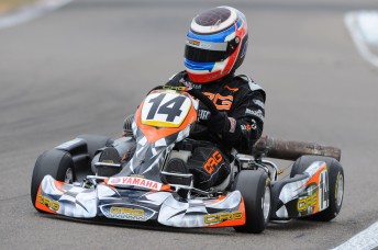 CRG driver Jake Coleman will make the step up to the CIK Stars of Karting Series in 2010. Pic: photowagon.com.au