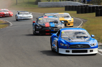 Chad Cotton won three of the four races from the inaugural round of the TA2 Racing Australia Series