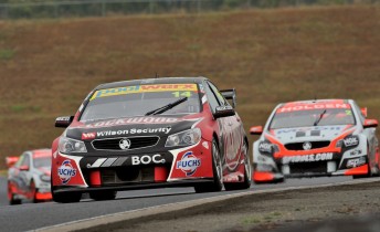 Fabian Couthard ended the day with the fastest time