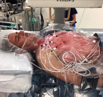 Courtney tweeted this picture of his operation this week