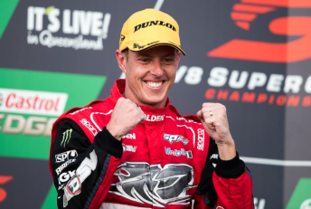 James Courtney celebrates comeback win on the Gold Coast 