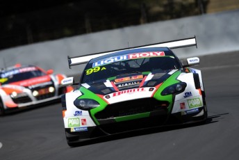 The Craft-Bamboo Aston Martin Vantage Venter shared at the Bathurst 12 Hour in February 