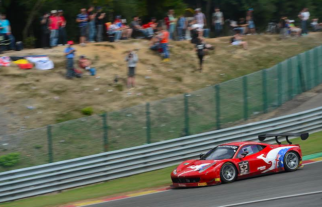 Lowndes was impressed by the passion of the AF Corse crew