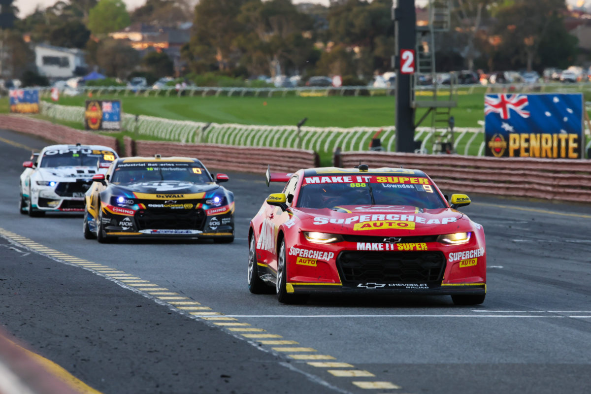 Craig Lowndes and Zane Goddard finished 10th in the Sandown 500. Image: Supplied 