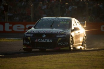 Craig Lowndes endured a tough weekend in Townsville
