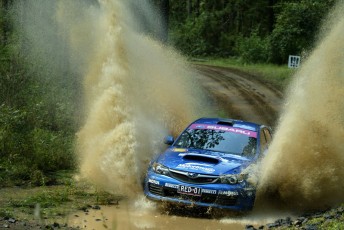 Cody Crocker won the 2009 International Rally Queensland. Photo Credit: Macspeedfoto