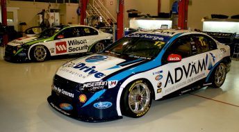 The two DJR Falcons as they