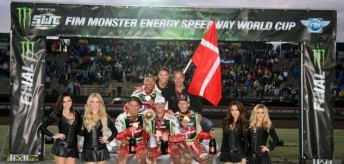 The youthful Danish squad that won the Speedway World Cup