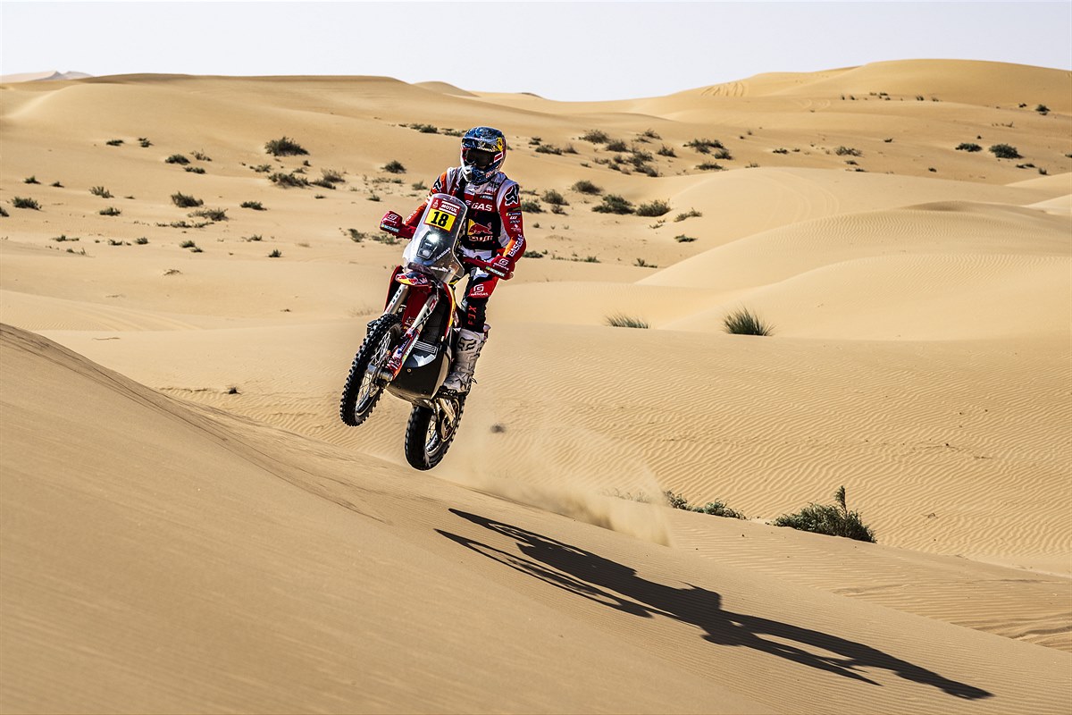 Daniel Sanders could have won Dakar Stage 2 but chose not to