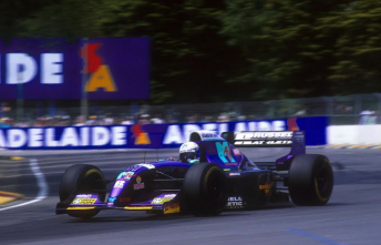 David Brabham in the Simtek during the 1994 AGP