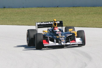 Davison had his first taste of IndyCar machinery with an Andretti test late in 2011 