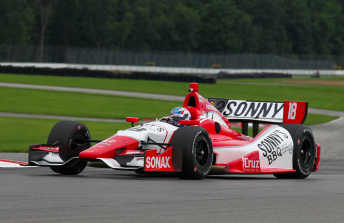 Davison behind the wheel at Mid-Ohio