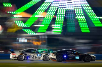 Driving at night and among a mixed field of traffic proved challenges at Daytona this year