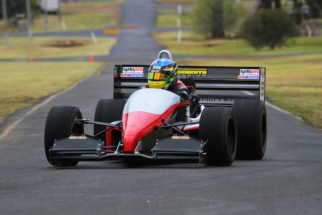 Dean Amos returns in the Judd V8 to defend his 2014 title at Leyburn