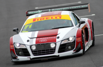 The Audi that Fiore will drive in the 12 Hour