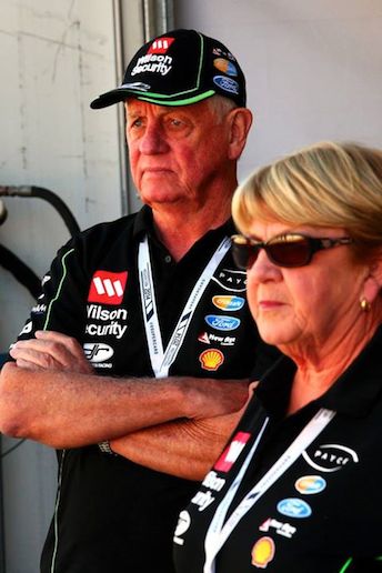 Dick Johnson, pictured with wife Jill