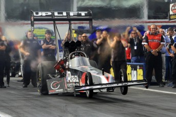 Top Fuel Title Challenger, Allan Dobson (PIC: ANDRA/Maday)