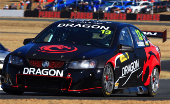 Dragon attempted to run two cars in the Dunlop Series at Ipswich