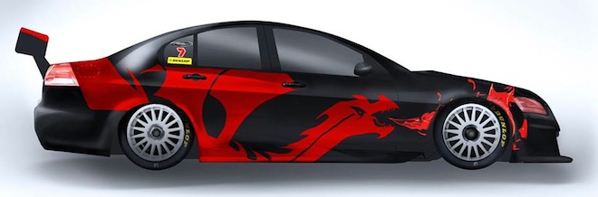 A Dragon livery mock-up published by the team via Facebook last month
