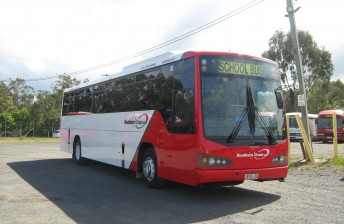 The Volvo School Bus that will take to Willowbank drag strip this weekend