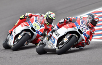 Ducati is expected to chose either Andrea Dovizioso or Andrea Iannone to partner new 2017 recruit Jorge Lorenzo