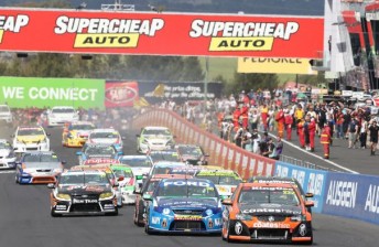 Chaz Mostert leads the 2012 Dunlop Series with two rounds remaining