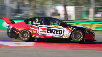 V8 Supercars released this image of what the cars would look like with the LED panel