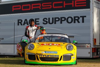 Duvashen Padayachee signs deal with VIP Petfoods for the remainder of the 2014 Carrera Cup Championship