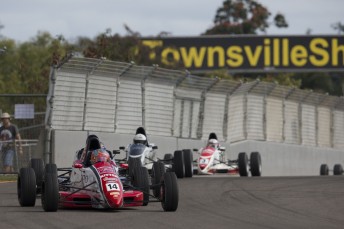 Jones took a clean sweep of all three races in Townsville