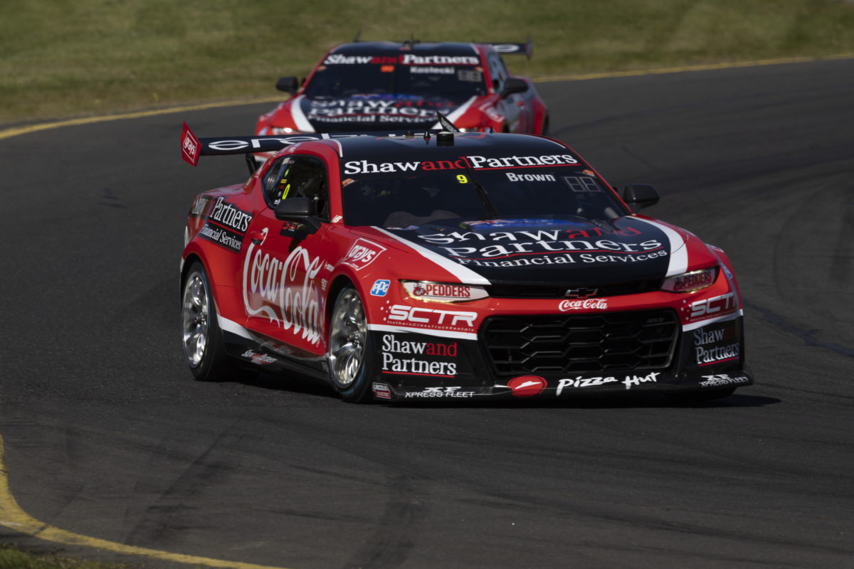 Erebus Motorsport has locked out the front row for the Sandown 500. Image: Supplied