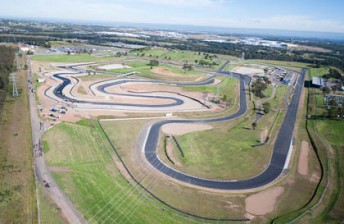 An alternate view of the Sydney Motorsport Park