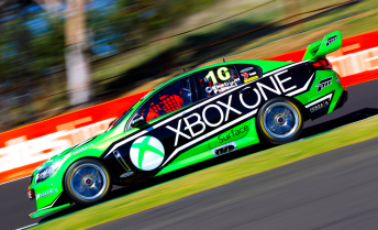 The Xbox Holden in Thursday practice